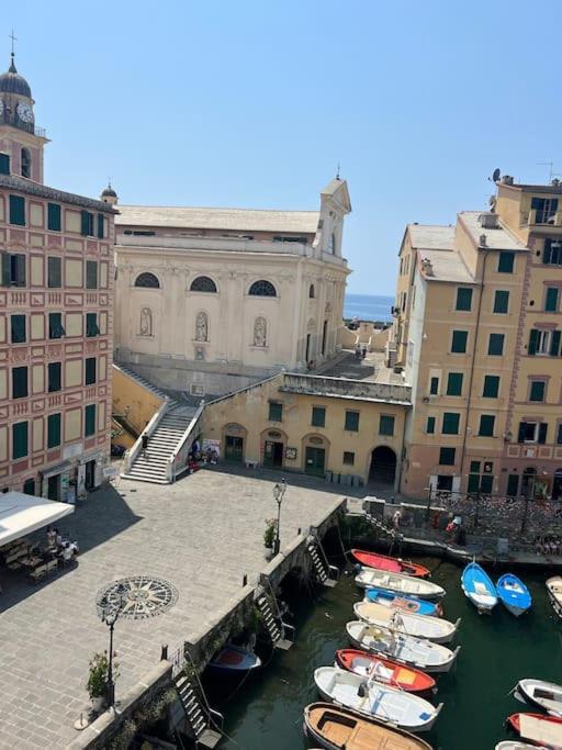 Attico Sul Porticciolo Antico Di Camogli Appartement Buitenkant foto